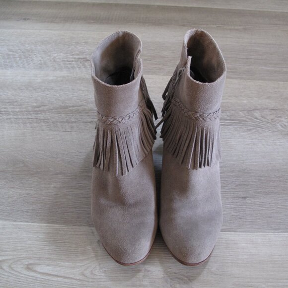 GIANNI BINI Fay Fringe Ankle Booties - Picture 2 of 13